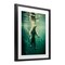 Stupell Industries Floating Bear Underwater Framed Print Under Glass, design by Decent Exposures